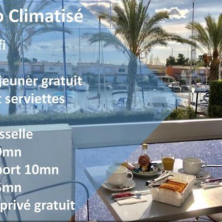 Cap Capistol Studio Le Cap D'Agde Vue Port Экстерьер фото