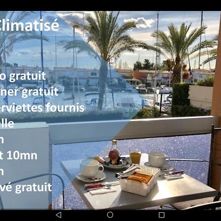 Cap Capistol Studio Le Cap D'Agde Vue Port Экстерьер фото